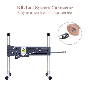 Реалістичний фалоімітатор для секс-машин Hismith 7.5″ Flexible Silicone Dildo, система KlicLok. Photo 3