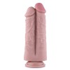 Подвійний дилдо для секс-машин Hismith 8.5″ Two Cocks One Hole Silicone Dildo