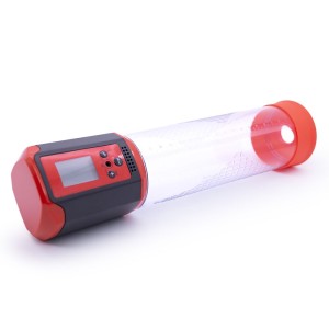 Автоматична вакуумна помпа Men Powerup Passion Pump Red, LED-табло, перезаряджувана, 8 режимів. Photo 3
