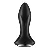 Анальна смарт-вібропробка із перлинним масажем Satisfyer Rotator Plug 1+ Black