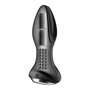 Анальна смарт вібропробка із перлинним масажем Satisfyer Rotator Plug 2+ Black. Photo 3