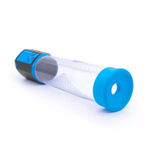 Автоматична вакуумна помпа Men Powerup Passion Enlargement system Blue, перезаряджувана, 5 режимів. Photo 2