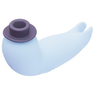 Вакуумний вібратор CuteVibe Franky Blue. Photo 3