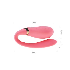 Смартвібратор для пар Zalo — Fanfan Rouge Pink. Photo 3