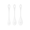 Набір йоні намистин Satisfyer Yoni Power 1 White, діаметр 2-2,5-3см, вага 22-46-74гр