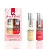 Набір лубрикантів System JO Sweet&Bubbly — Champagne & Chocolate Covered Strawberry (2×60 мл)