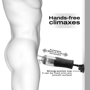 Автоматичний мастурбатор Dorcel THRUST BLOW, голосовий супровід, присоска. Photo 3