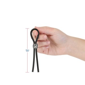 Ерекційне кільце-ласо LUX Active Tether Adjustable Silicone Cock Tie, регульоване. Photo 3
