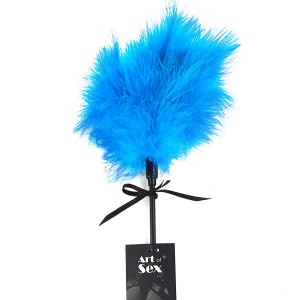 Лоскітка зі шлепалкою Піка Art of Sex - Puff Peak, колір Блакитний. Photo 3