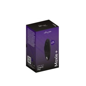 Смарт-вібратор у трусики We-Vibe Moxie+ Satin Black, оновлений пульт ДК. Photo 3