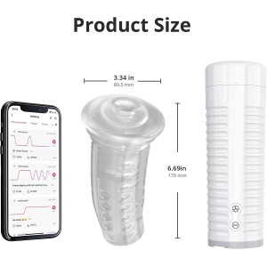 Рукав для мастурбатора Lovense Max 2, нейтральний вхід. Photo 2