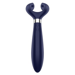 Вібратор для пар Satisfyer Endless Fun Blue, три мотори, багатофункціональний