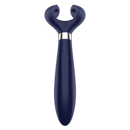 Вібратор для пар Satisfyer Endless Fun Blue, три мотори, багатофункціональний