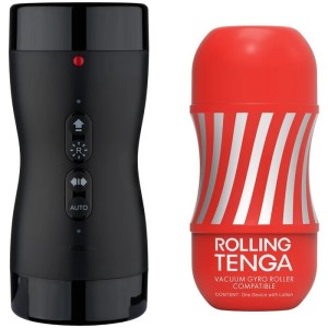 Автоматичний мастурбатор Tenga VACUUM GYRO ROLLER SET, ротація та вакуум, сумісний з Tenga Cup. Photo 2