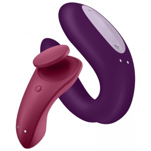 Набір Satisfyer Partner Box 1 (вібратор для пар Double Joy + вібратор у трусики Sexy Secret). Photo 3