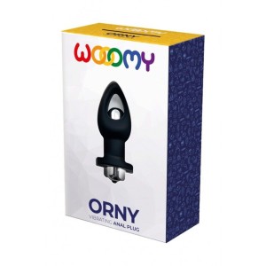 Анальна пробка Wooomy Orny зі знімною віброкулею, 1 режим вібрації, діаметр 3,6 см, довжина 8,4 см. Photo 3