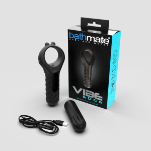 Ерекційне кільце з віброкулею Bathmate Vibe Edge перезаряджається, 10 режимів. Photo 2