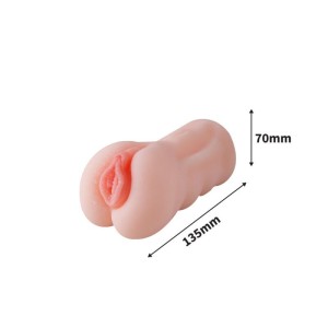 Мастурбатор-вагіна MAI Pocket Pussy Eva Flesh. Photo 2