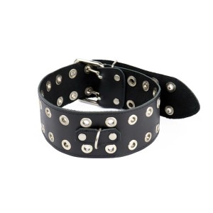 Нашийник Art of Sex - Tessa, натуральна шкіра, колір чорний. Photo 3