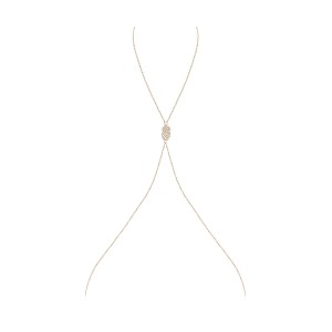 Ланцюжок для бюста з кулоном-совою Obsessive Bijou 901. Photo 3