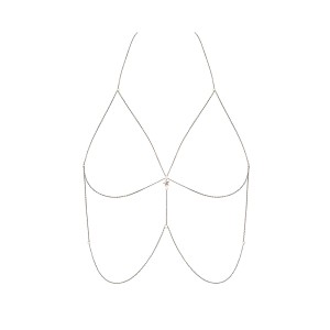 Ланцюжок для бюста з кулоном-зіркою Obsessive Bijou 902. Photo 3