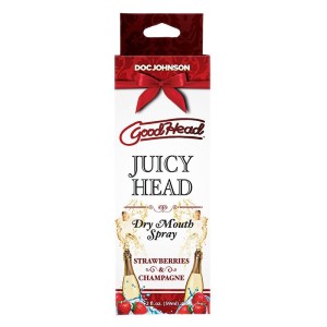 Зволожувальний спрей оральний Doc Johnson GoodHead - Juicy Head - Strawberries and Champagne 59мл. Photo 2