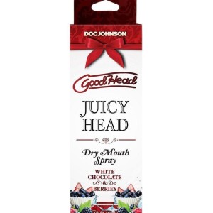 Зволожувальний спрей оральний Doc Johnson GoodHead - Juicy Head - White Chocolate and Berries 59мл. Photo 2