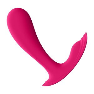 Смарт-вібратор у трусики Satisfyer Top Secret Pink вагінально-кліторальний, 2 мотори. Photo 3