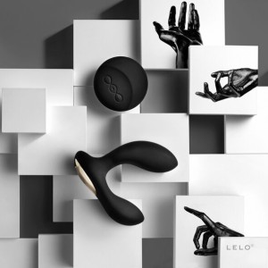 Масажер простати LELO Hugo Black, 2 мотори, пульт ДК, керування рухом. Photo 3