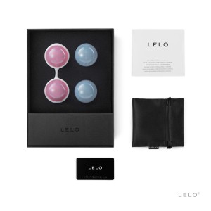 Набір вагінальних кульок LELO Beads Mini, діаметр 2,9 см, змінне навантаження, 2х28 та 2х37 г. Photo 3