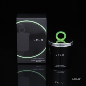 Масажна свічка LELO Massage Candle Snow Pear & Cedarwood, соєвий віск, 36 годин горіння. Photo 2