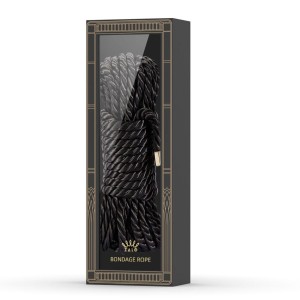 Розкішна мотузка для Шібарі Zalo Bondage Rope Black. Photo 2