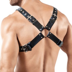 Чоловіча портупея Art of Sex - Arcady, Чорний L-2XL. Photo 3