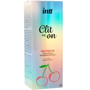 Збуджувальний спрей для клітора Intt Clit Me On Red Fruits Warming Effect 12 мл, зігріваючий ефект. Photo 3