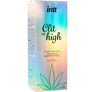 Збуджувальний гель для клітора Intt Clit Me On High Cannabis Oil 15 мл, сильна стимуляція. Photo 3
