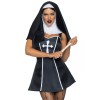 Костюм черниці Leg Avenue Naughty Nun L, сукня, головний убір