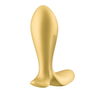 Анальна смарт-пробка з вібрацією Satisfyer Intensity Plug Gold. Photo 2