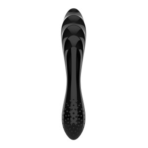 Скляний дилдо Satisfyer Dazzling Crystal 1 (Black). Photo 2