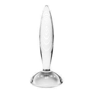 Скляна анальна пробка Satisfyer Sparkling Crystal. Photo 2