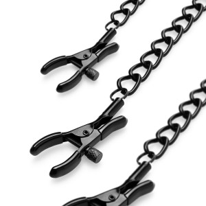 Затискачі для сосків та клітору Bedroom Fantasies Nipple & Clit l Clamps - Black. Photo 2