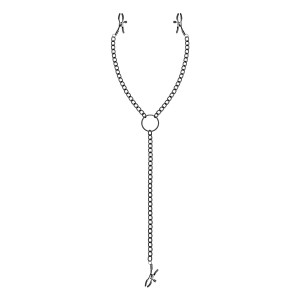 Затискачі для сосків та клітору Bedroom Fantasies Nipple & Clit l Clamps - Black