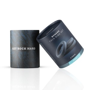 Набір ерекційних кілець Boners 3-Piece Cock Ring Set - Grey. Photo 2