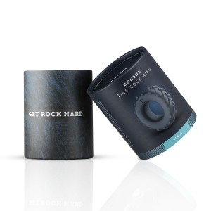 Ерекційне кільце Boners Tire Cock Ring - Grey. Photo 2