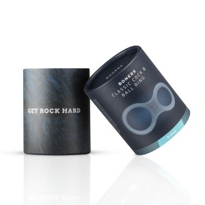 Ерекційне кільце Boners Classic Cock & Ball Ring - Grey. Photo 2