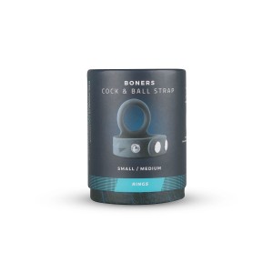Ерекційне кільце Boners Cock & Ball Strap - S/M. Photo 2