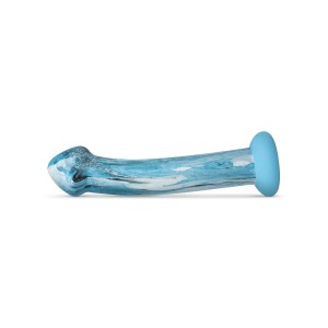 Скляний дилдо Gildo - Ocean Ripple Glass Dildo. Photo 2