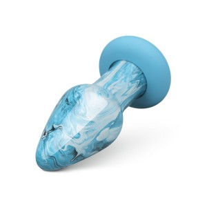Скляна анальна пробка Gildo - Ocean Curl Glass Butt plug. Photo 3