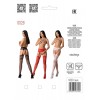 Еротичні колготки-бодістокінг Passion S029 red