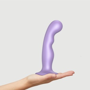 Насадка для страпона Strap-On-Me Dildo Plug P&G Lilas Metallic L. Photo 2