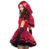 Костюм червоної шапочки Leg Avenue Gothic Red Riding Hood XL